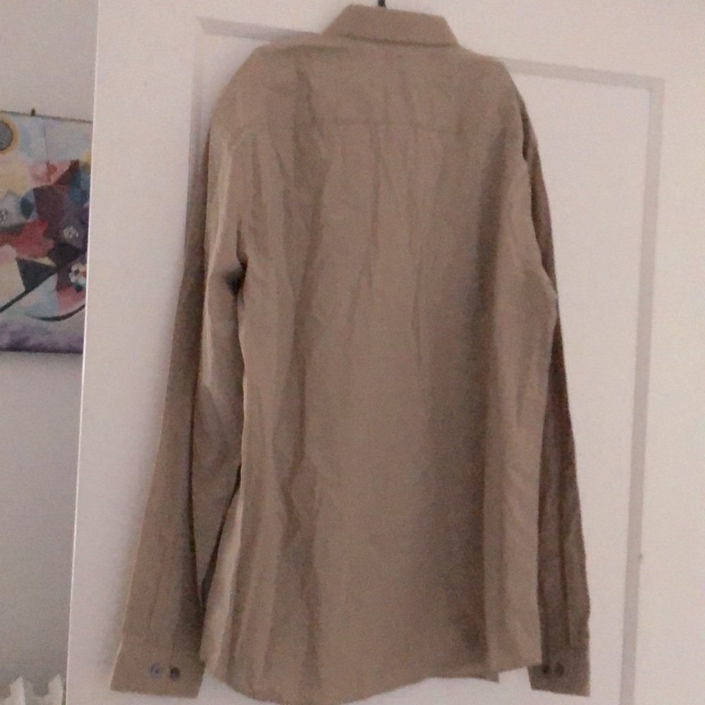 THEORY (L) Irving 2P Beige Stone Spring Ripstop - Picture 5 of 15